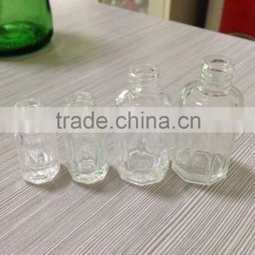 3ml 6ml 12ml hexagon shape bottle, roll-on bottle