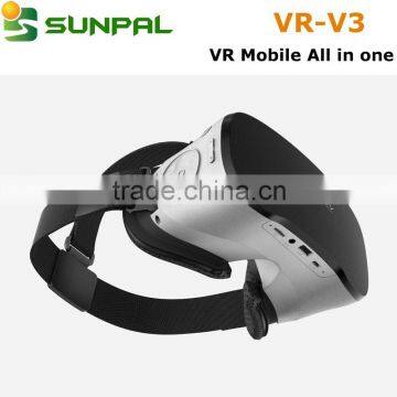 2016 Latest Virtual Reality Headset 3D VR Box/ 3d Video Glasses Player Google Player CX-V3 Supplier's Choice photo-3