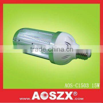 For Solar light using Replace CFL Garden post top light 15w led corn bulb e27