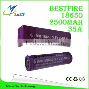 LeZT UL,CE,RoHS approved 3.7V 18650 battery 2600mAh / 2200mAh 18650 cell