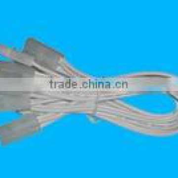 UL Standard White Cable Harnesses with 6 Plug Wire Power Cable Harness