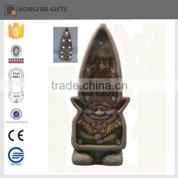 2016 Hotsell light resin custom garden gnomes