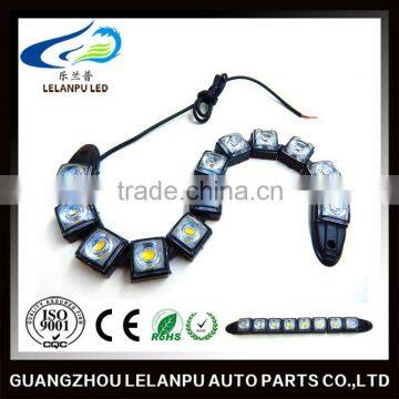 LED waterproof bendable lights 0.5w / led Flexible DRL Daytime Running Light Fog Warning Lamp eagle eyes auto lamps