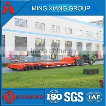 lowbed semitrailer lowboy semitrailer for machine transporation