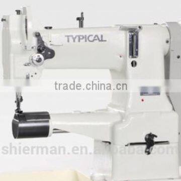 Typical TW3-8B Compound feed lockstitch cylinder bed sewing machine