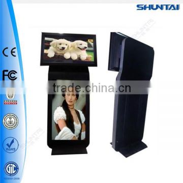 42 Inch ultra slim double sided lcd stand display