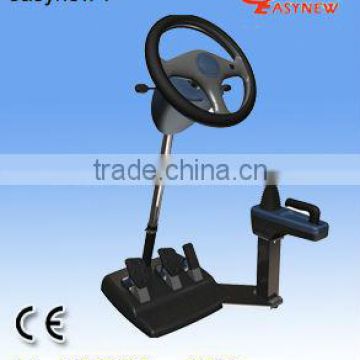 Portable auto driving training simulator