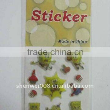 kids puffy sticker