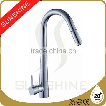 SSDS8652 Brass Pull Down Faucet For Kitchen Sink