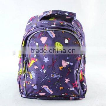 2016 Colorful Durable School Bag Suitable For All Ages Canvas Backpack