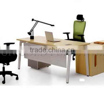 Modern office furniture,Manager office desk,metal leg office desk (SZ-OD038)