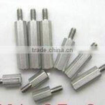 Zinc-Plated Steel Male-Female Threaded Hex Standoffs