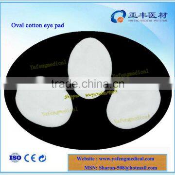 Medical bleach cotton absorbent eye pad