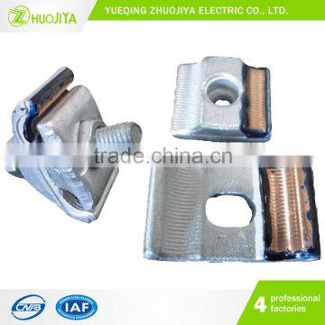 Zhuojiya China Cheap Price Copper-Aluminium CAPG Single Bolt Bimetallic Parallel Groove PG Clamp