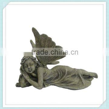 resin tombstone decorative angel fairy figurine statue gift craft