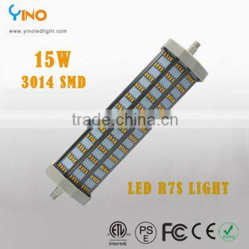 15W 3014 smd R7S led lamp warm white/natural white/ cool white made in china