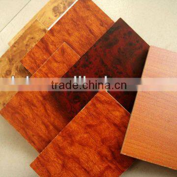 Melamine faced MDF board sheet wood price