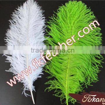 Natural Craft Feather Big White Ostrich Feather For Wedding And Party Decoration 60cm-65cm