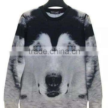 Fashion full sublimation hoodies digital print sweater