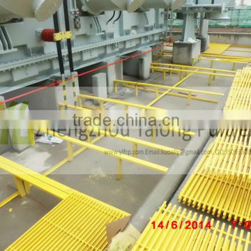 anti-slip frp fiberglass floor grating, high strength and durable glassfiber floor grating