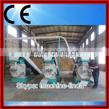 CE Ring Die wood pellet mill line