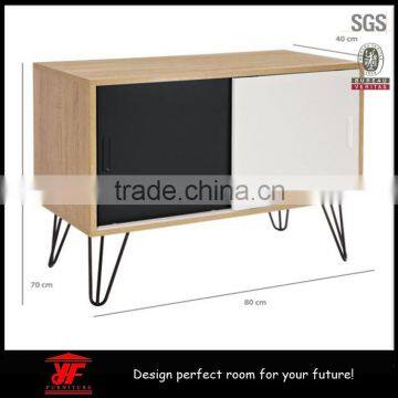 Modern Room Furniture Wooden Coffee Table With Hairpin Legs