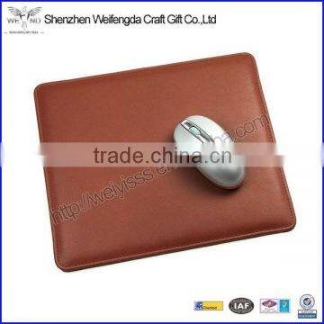 Fashion PU Leather Computer Mouse Mat Mouse Pad