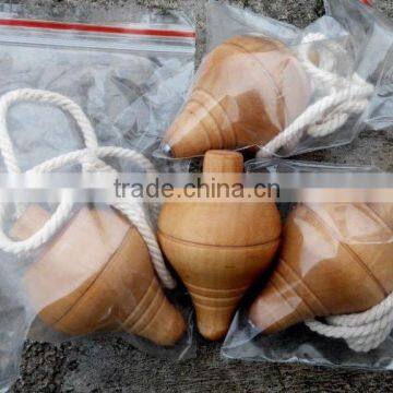 Drop Shaped Wooden Ball photo-2