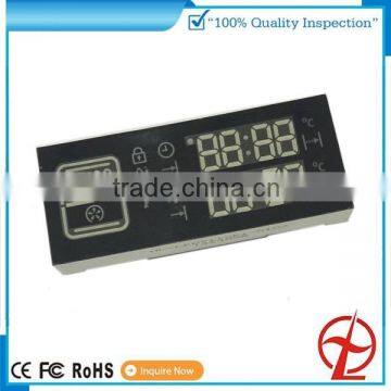 0.6" 7 digit 7 segment green led display for TEC led 7 segment