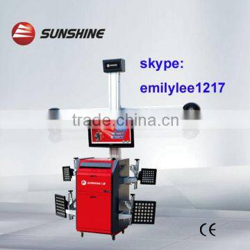 SUNSHINE Brand S-F8 3D Wheel Aligner,with Electric Adjustable Beam