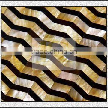 Best Selling color freshwater shell mosaic tiles/shell mosaic wall tiles for sale