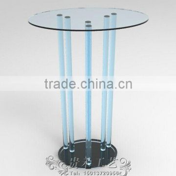 Beautiful and modern design clear acrylic tea table