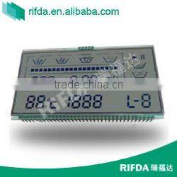 Washing machine FSTN custom size lcd display screen with pins