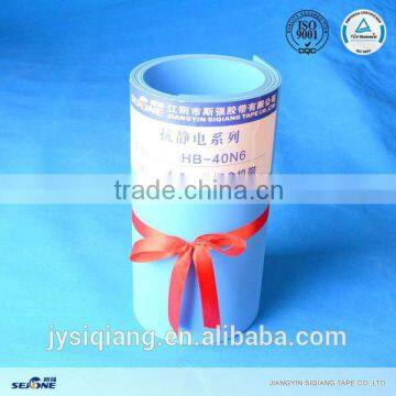 4.0mm folder gluer belt/tube wider belt/box making belt good quality belt power transmission belt nylon base flat belt