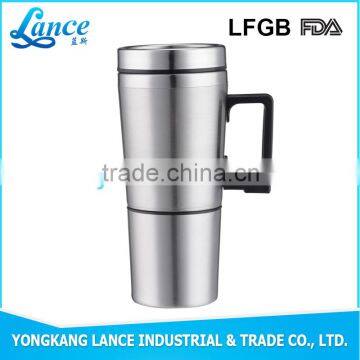 2016 new hot selling stainless steel custom travel mug