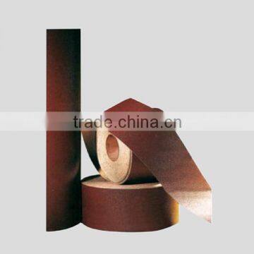 PE for producing flap discs and endless belt 1.4m can be converted to any size jumbo roll Aluminium oxide cloth rolls(GXK51)