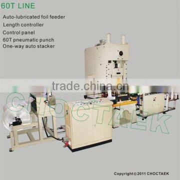 Aluminum food dishes production press line CTJF-60T