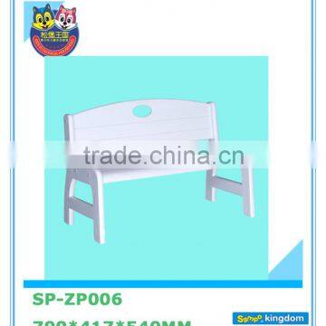 Kindergarten used Kids indoor long bench,preschool used kids long chair