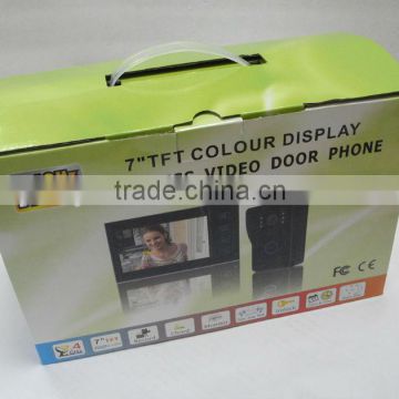 7-inch video door phone with DVR automatic recording monitor PY-V806MJ11REC