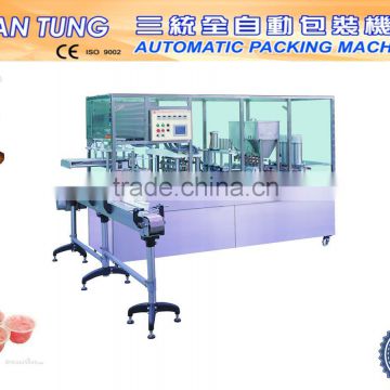 Automatic coffee cup filling sealing machine