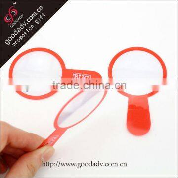 2014 Low price plastic card magnifier as reading tool