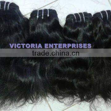 Double Layers Hair Extensions Shedding free Indian Hair Natural Wave