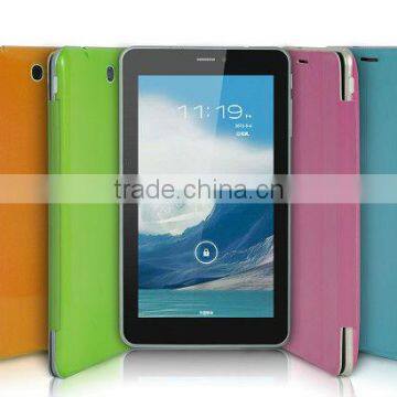 6.6inch GSM Calling Tablet PC Android 4.1+GPS+WiFi+ Colorful Leather Case