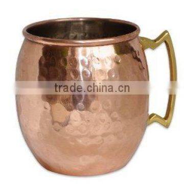 MOSCOW MULE , BEER MUG , HAMMERED COPPER MUG
