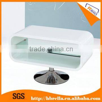 High Glossy Painted Glass Lcd TV Stand photo-3