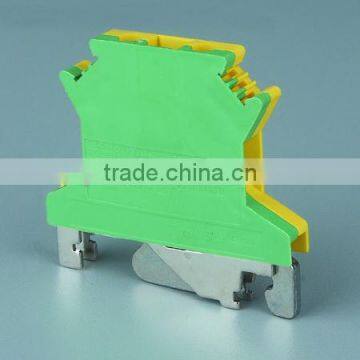 USLKG2.5 2.5mm phoenix din rail grouding terminal block