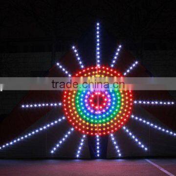 rainbow led kites