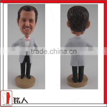 custom your bobble head by 100% handmade bestman guy