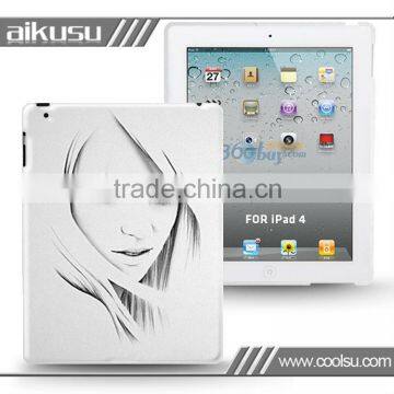 Full body smart cover case for ipad4