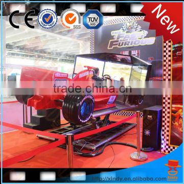 durable power motor 6dof racing car simulator